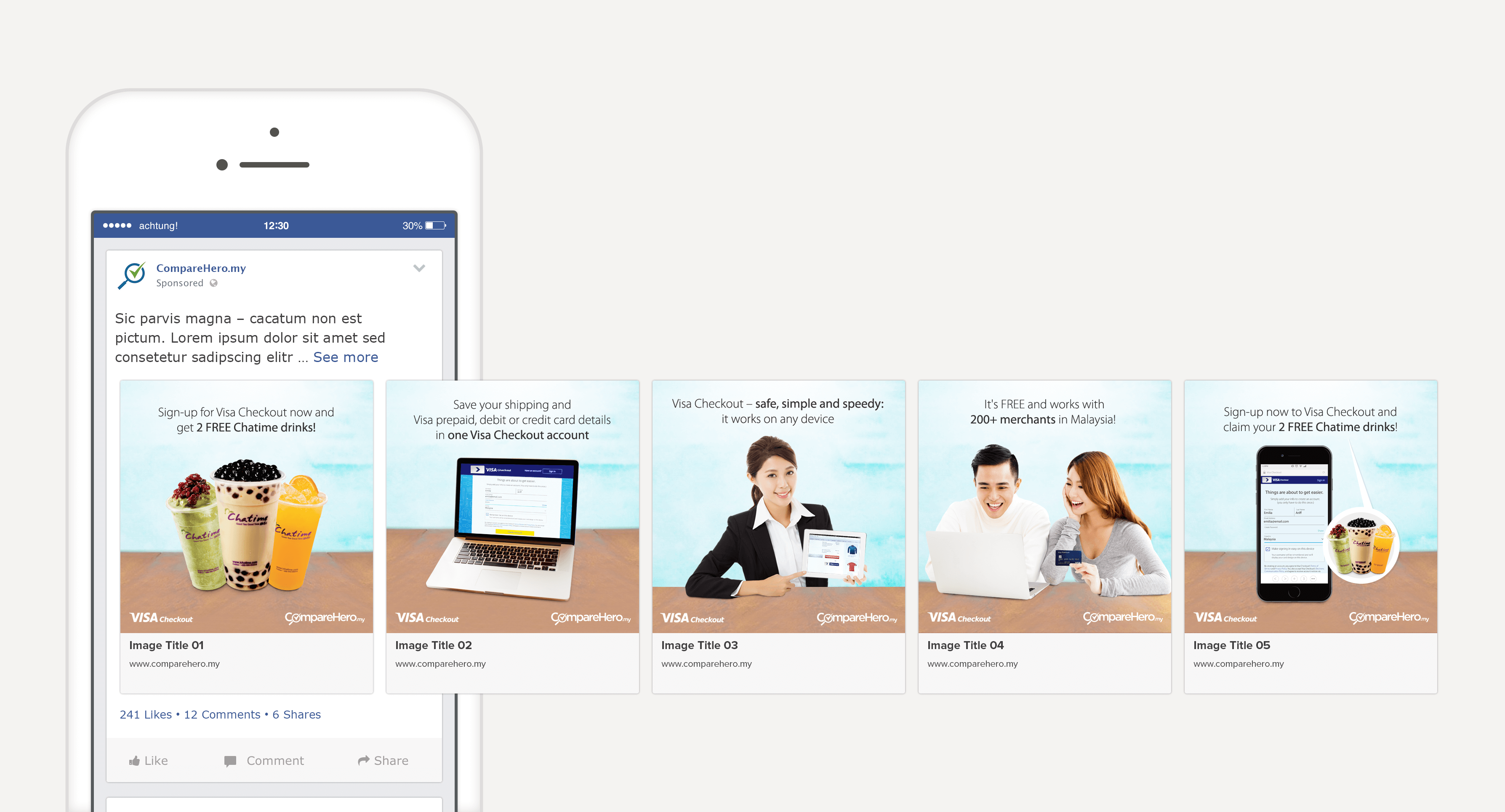 CompareAsia Facebook ads